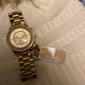 MICHAEL KORS Gold Watch 🤩